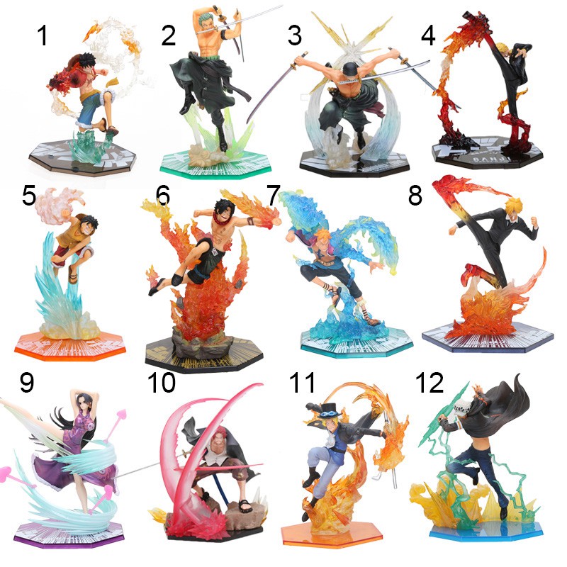 One Piece Zoro Luffy Ace Sanji Sabo Action Figure Toys Shopee Philippines