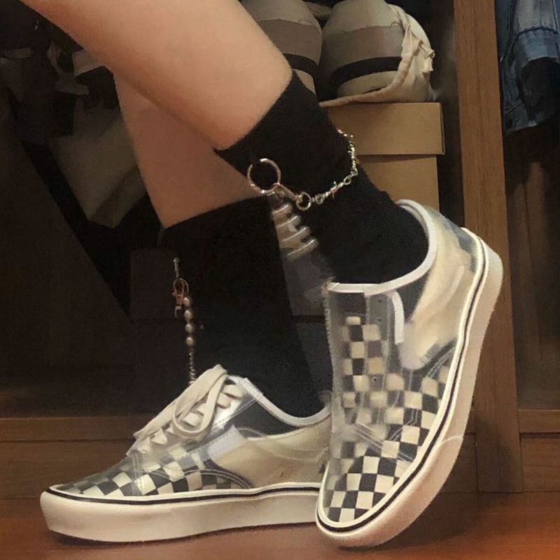 vans slip on checkerboard comfycush