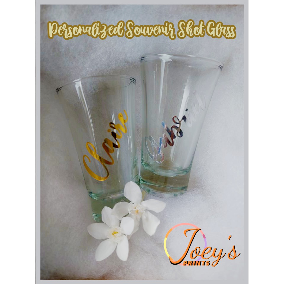 Personalize Shot Glass, Gift Ideas, Souvenirs and Giveaways Shopee
