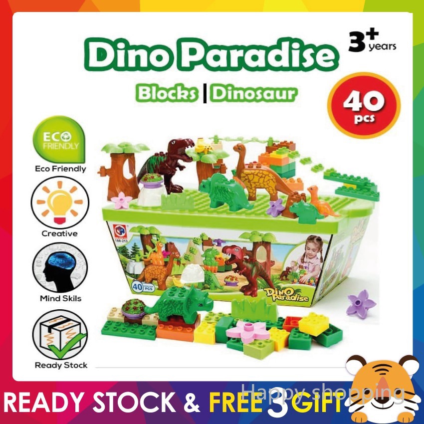 dino paradise building blocks