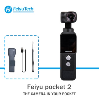 Feiyutech Pocket 2 Action Camera 3-Axis Stabilization 4K 60fps Stabilizer Integrated Camera With Smartphone