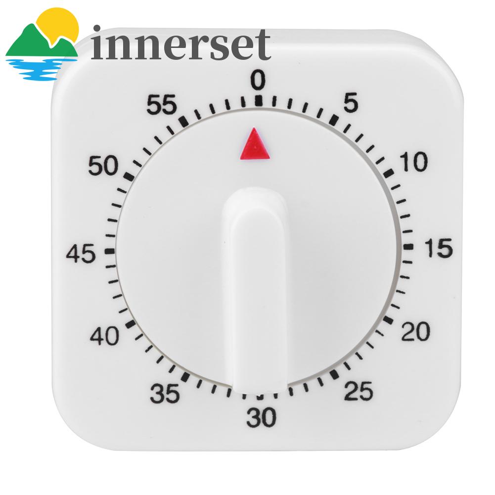 innerset 60 Minutes Manual Timer Mechanical Reminder Alarm Clock