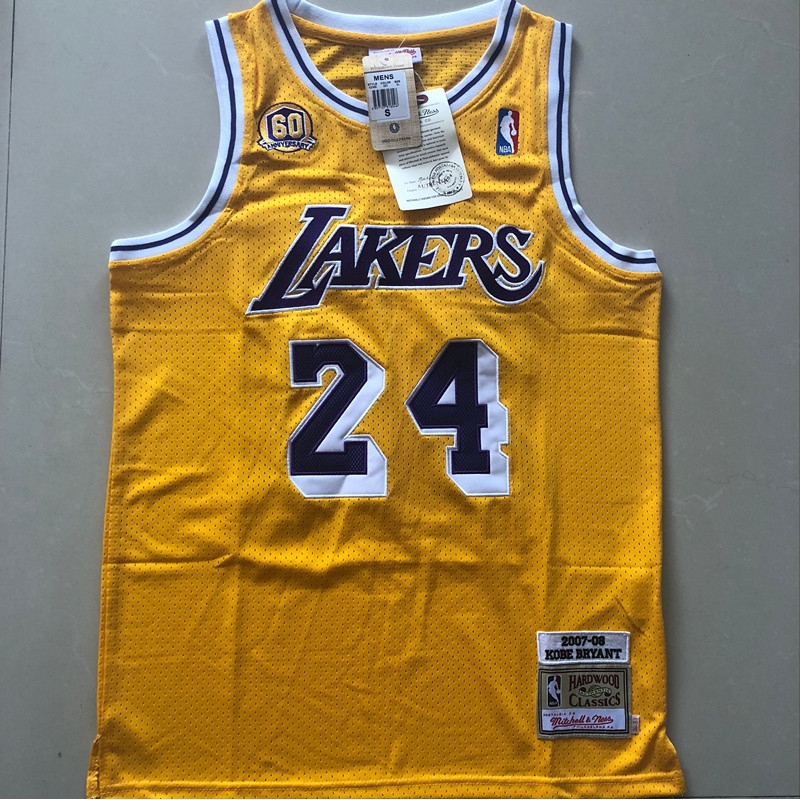 lakers 60th anniversary jersey