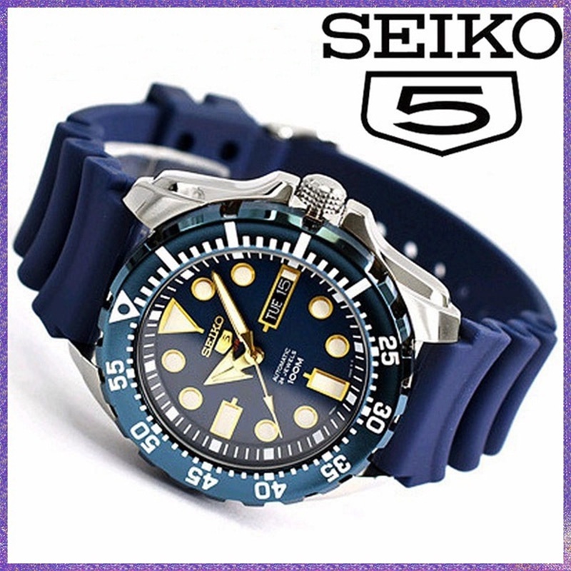 Seiko Men Watch Wrist Watch Quartz Luxury Classic Diver Business Fashion  Rubber Strap Steel Strap Battery Melhores Presentes NEW SEO | Shopee  Philippines