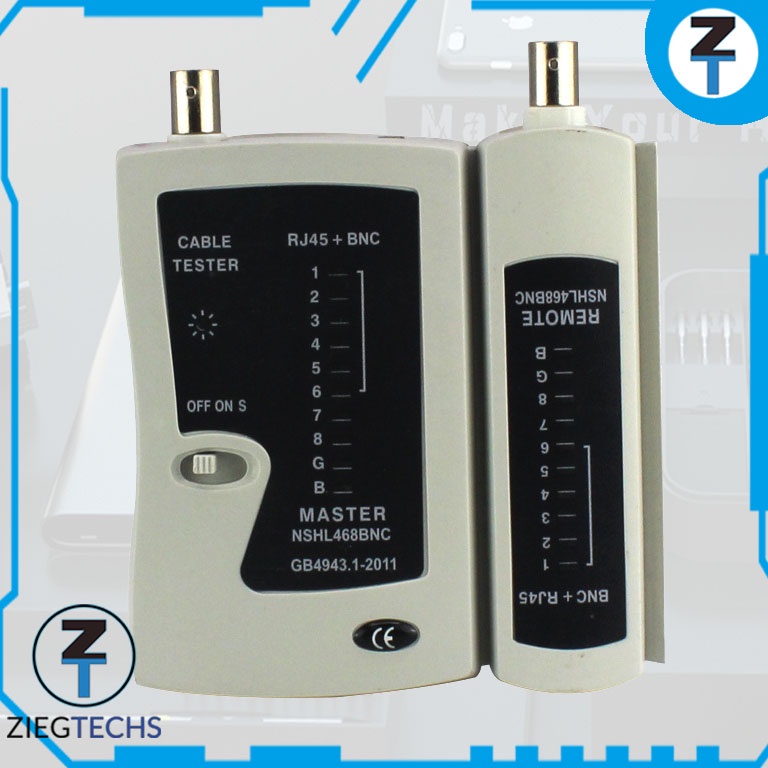 Coax cat6 cat5e cat5 cable tester network Cable Wire BNC Tester Tool