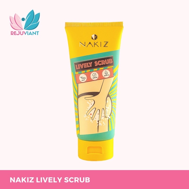 Nakiz Lively Scrub Authentic Shopee Philippines