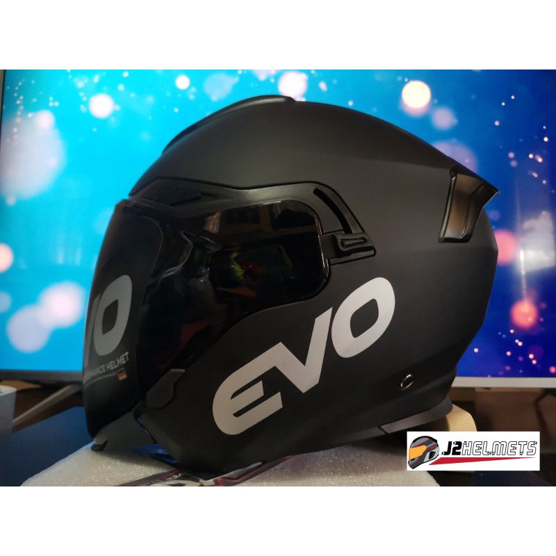 EVO RX7 DUAL VISOR HALF FACE HELMET MONO COLOT Shopee Philippines