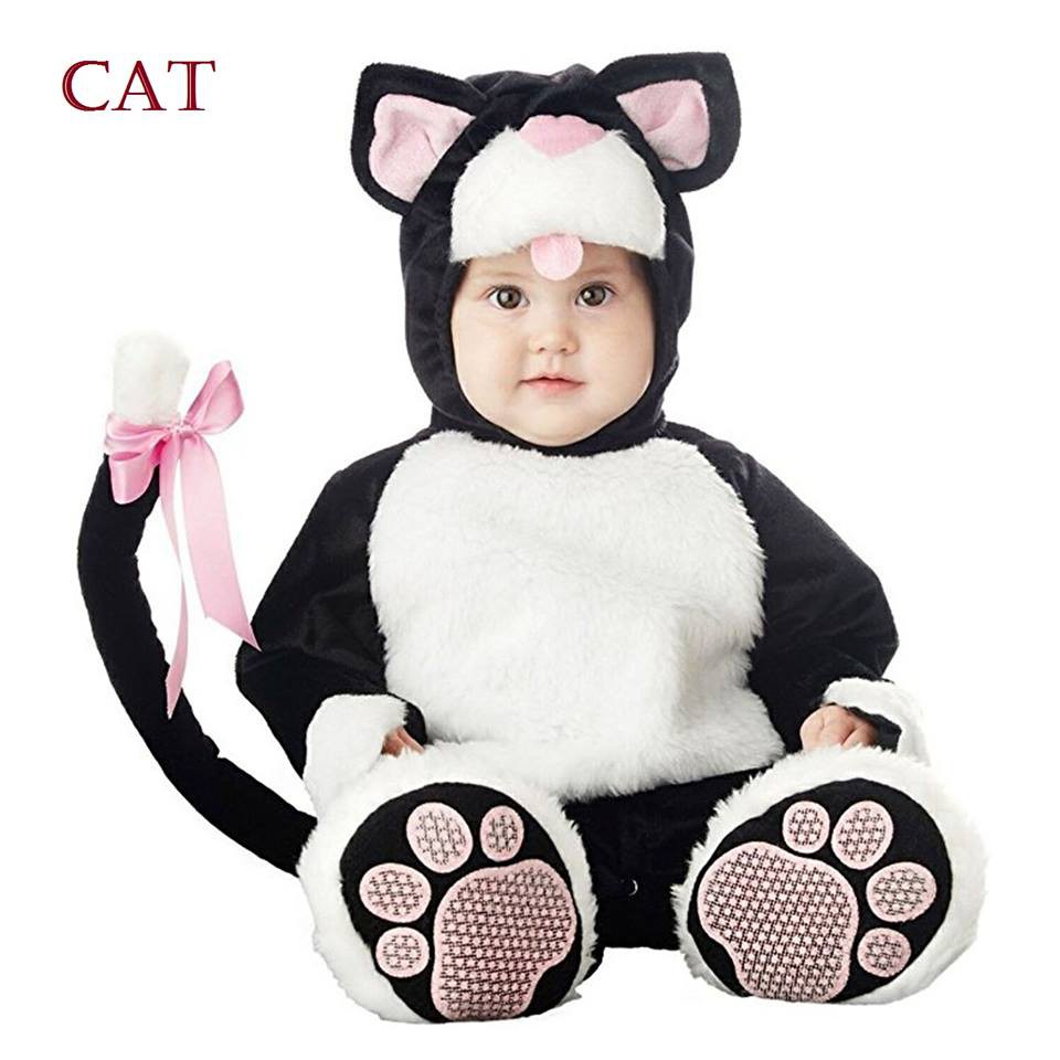 baby in cat costume