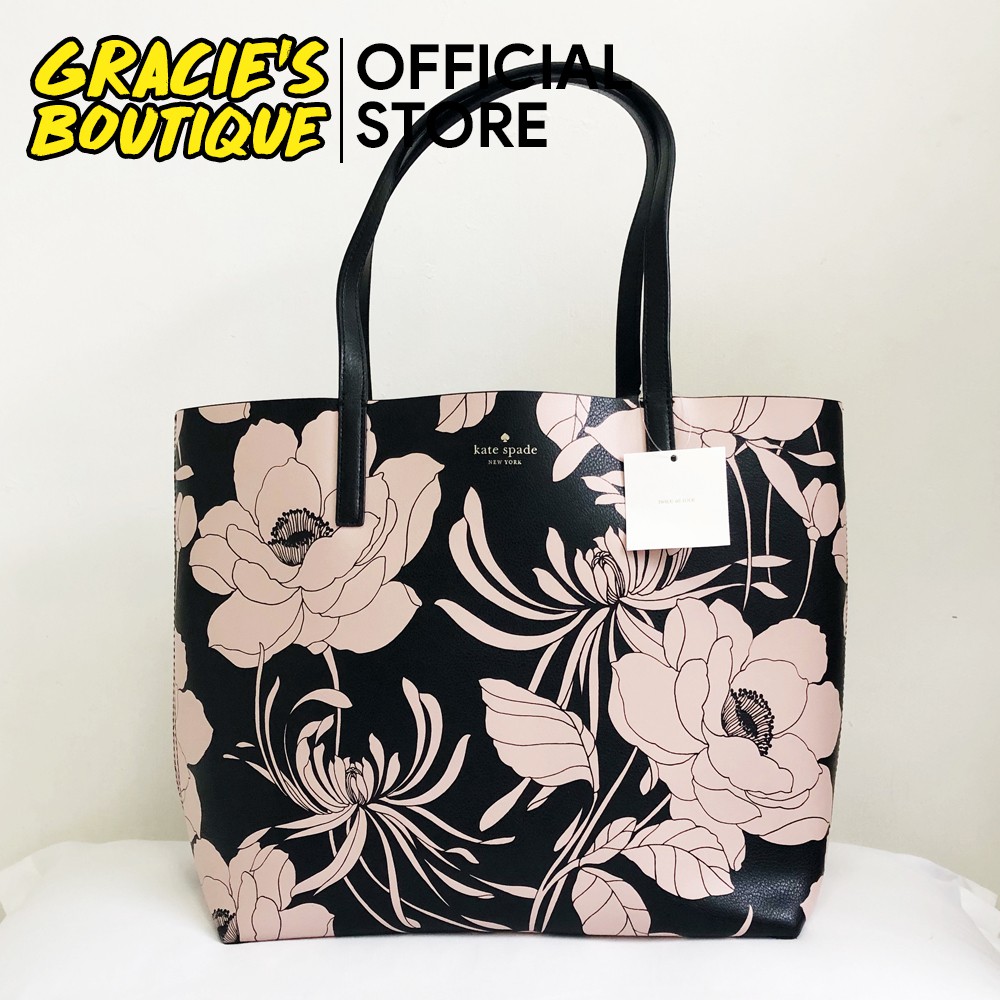 KATE SPADE Bag, Arch Place Mya Gardenia Reversible Tote, 100% Authentic  from US | Shopee Philippines