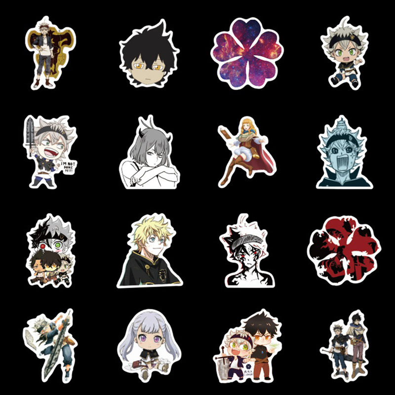 stickermod black clover asta custom vinyl decal sticker shopee philippines