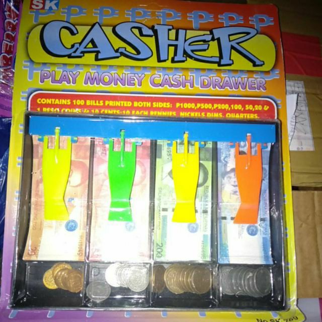 Cashier Drawer Toy With Play Money Shopee Philippines