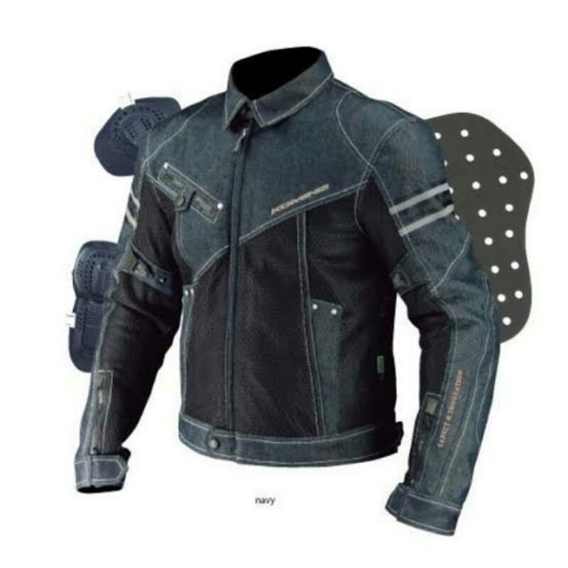 komine jacket blue