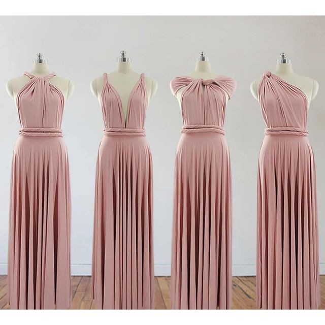nude pink dress