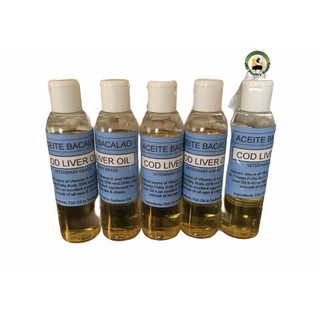 COD Liver Oil 100ml Aceite Bacalao for Animals, Pigeons