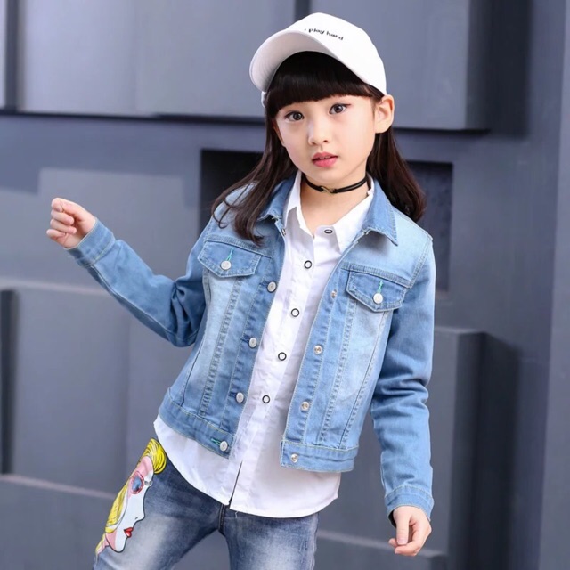 maong jacket for girls
