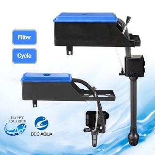 DDC Aquarium Top Filter 3 in 1 Power Head Pump Air Oxygen Aerator Aerobic Pumping Cycle 12W 15W 20W
