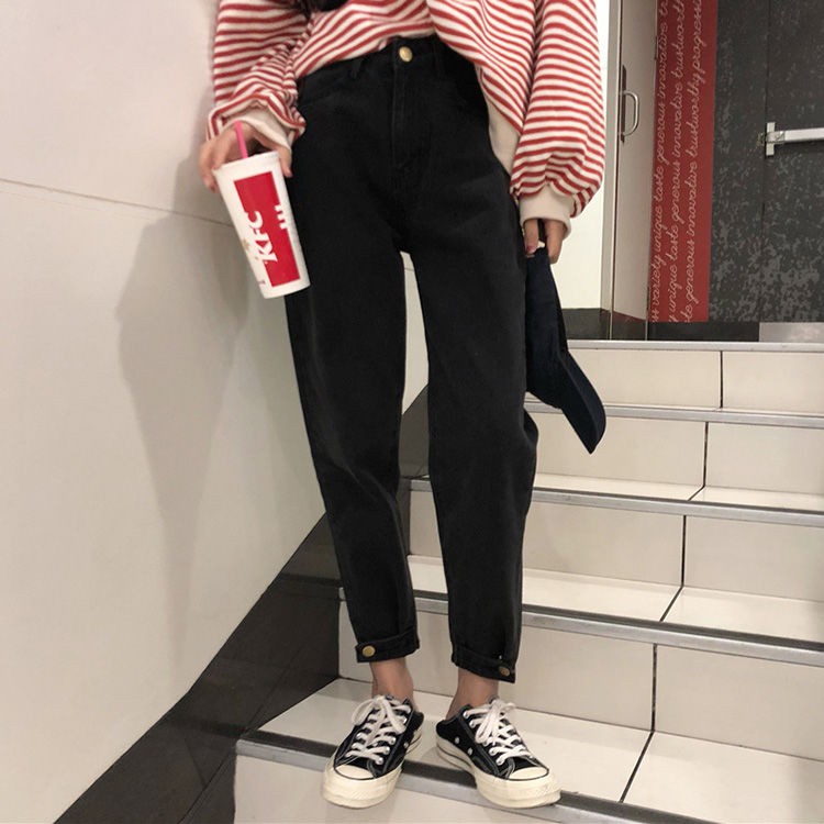 high rise harem pants