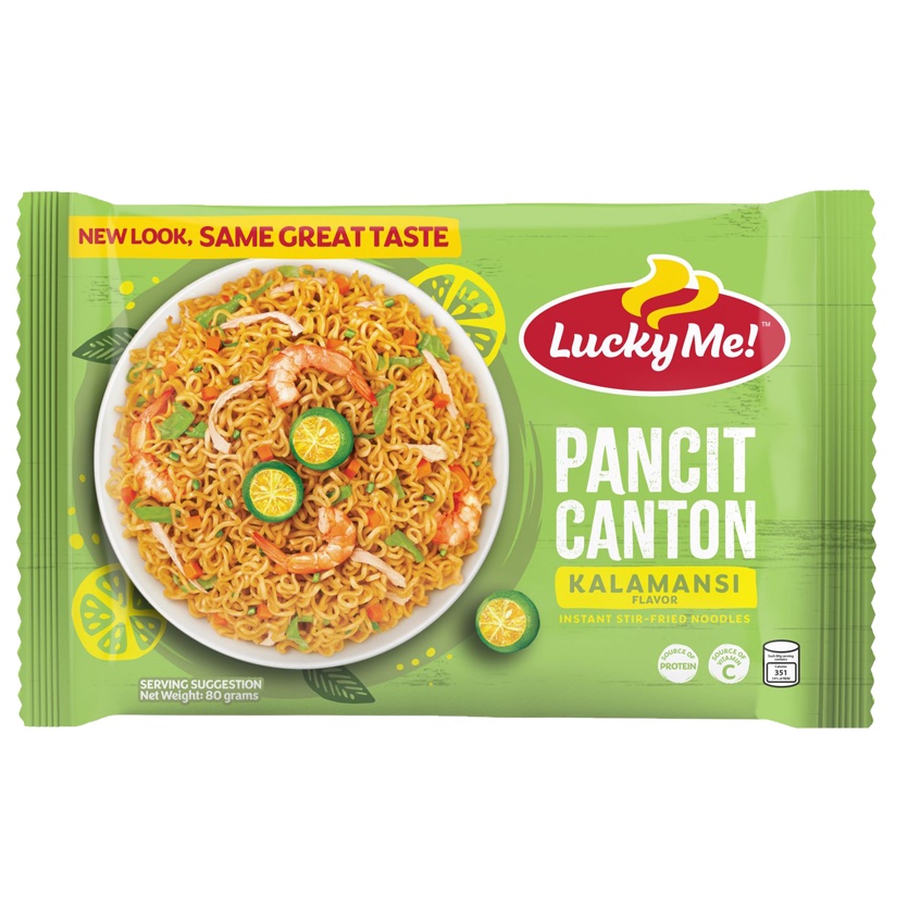 Lucky Me! Pancit Canton Instant Noodles Kalamansi 80g | Shopee Philippines