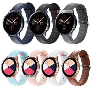 Calf Leather Band Strap for Samsung Galaxy Watch Active 2 #1