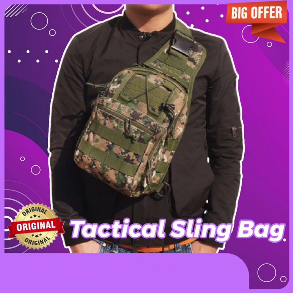 Multifunctional Bag, Chest Bag, Bag, Sling Bag, Tactical Sling Bag