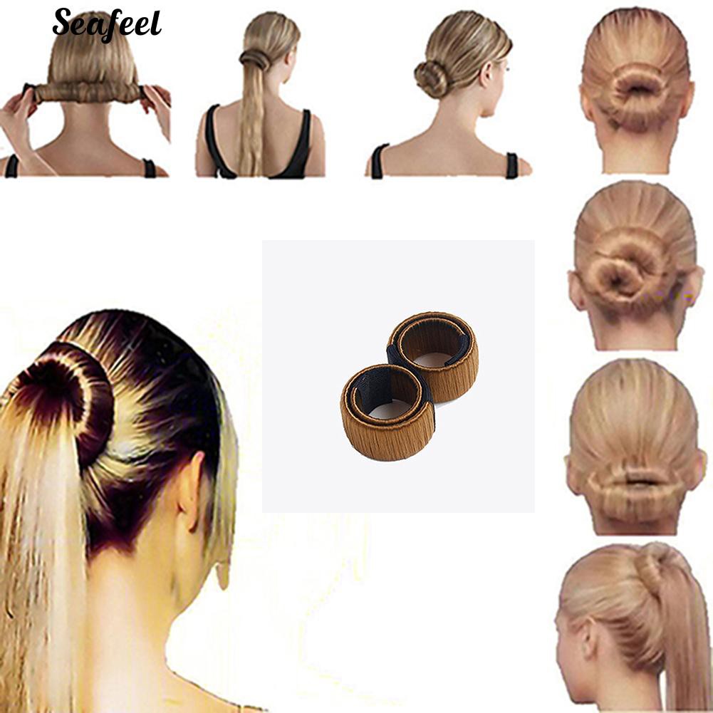 Cod Seafeel Women S Twist Hair Donut Bun Maker Braid Holder