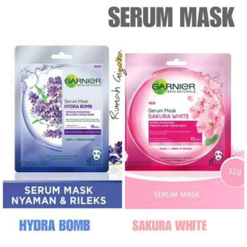 Garnier serum mask serum mask serum 32gr Shopee Philippines