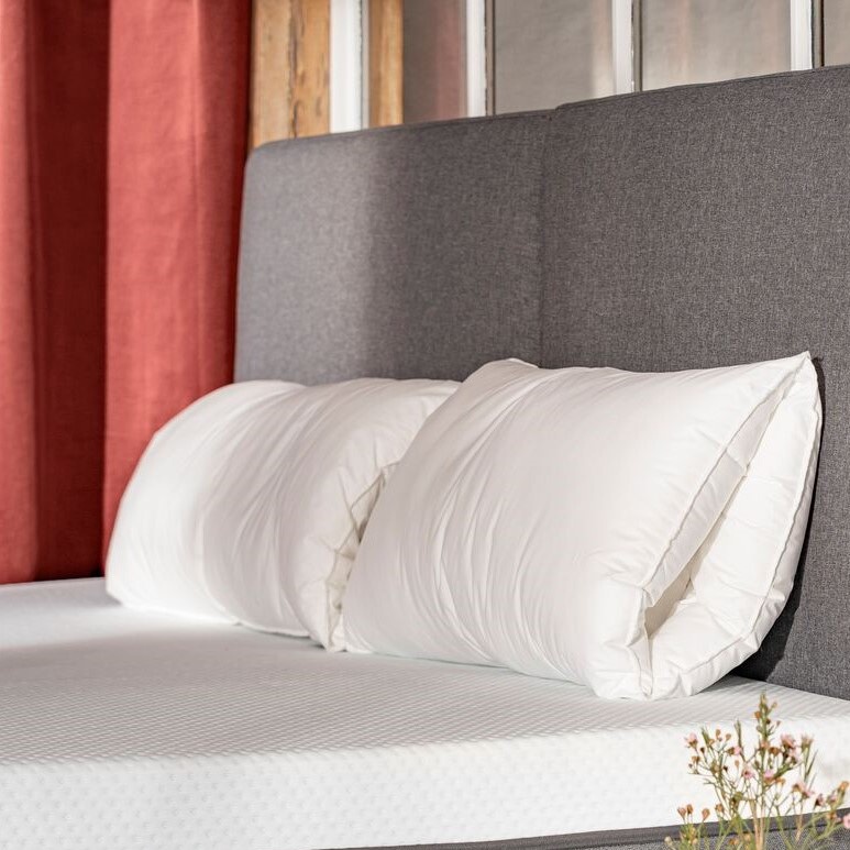 Emma Cloud Hybrid Pillow Bamboo, Cooling, Ergonomic, Hypoallergenic