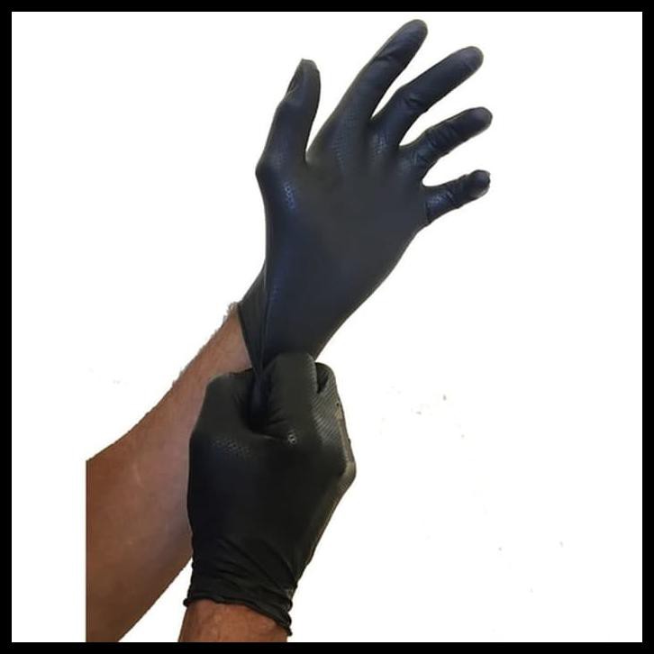Ultimate Grip Black Nitrile Gloves Shopee Philippines