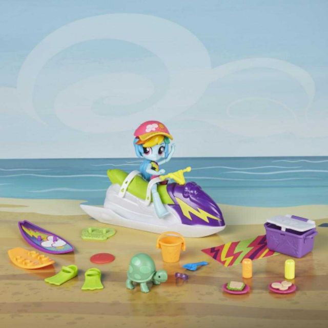 rainbow dash sporty beach set