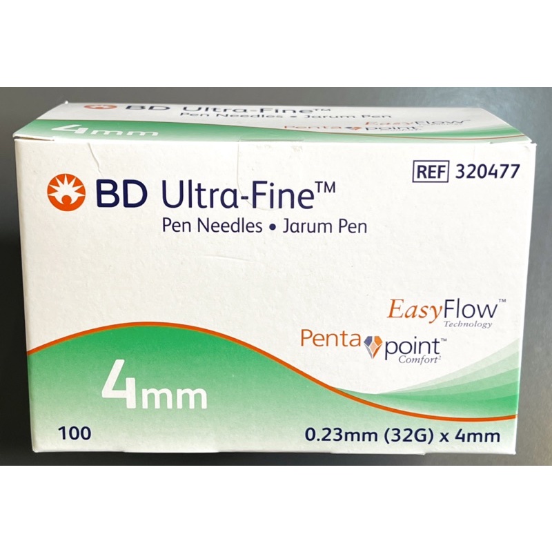 Bd Ultra-fine Insulin Pen Needle 1box 100pcs 