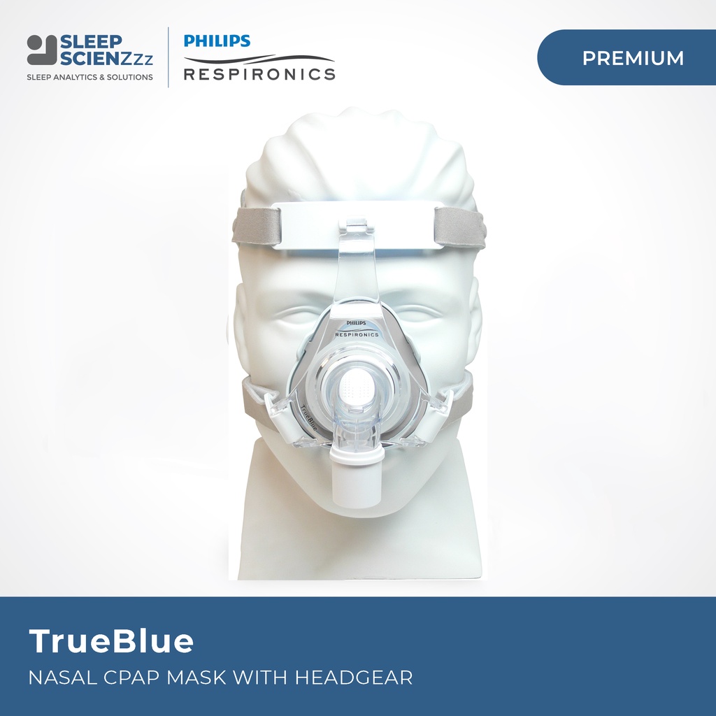 Philips Respironics Trueblue Nasal Cpap Mask With Headgear Shopee Philippines 5223