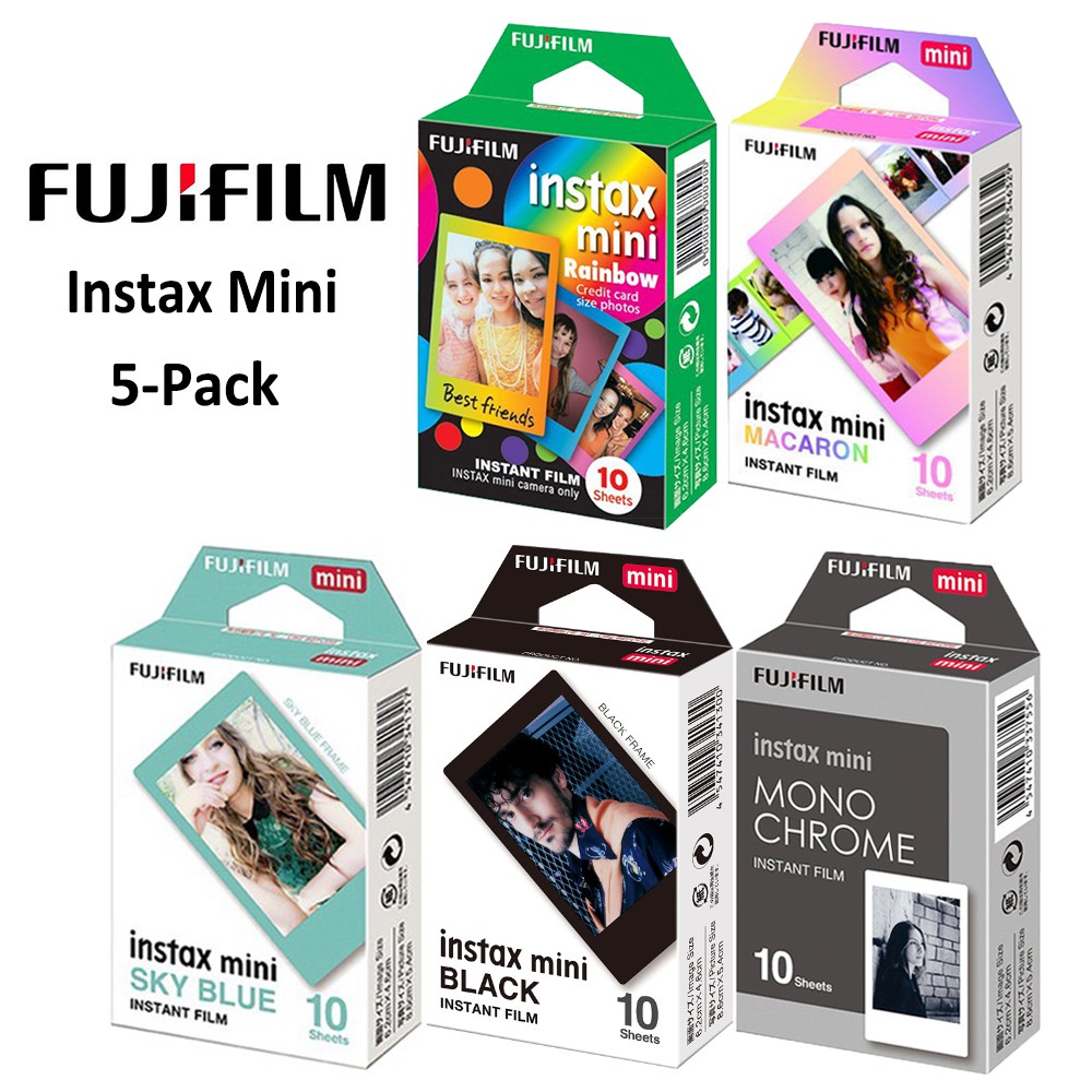 Fujifilm Instax Mini 8 9 11 Camera 50 Sheet Instant Film Photos Shopee Philippines