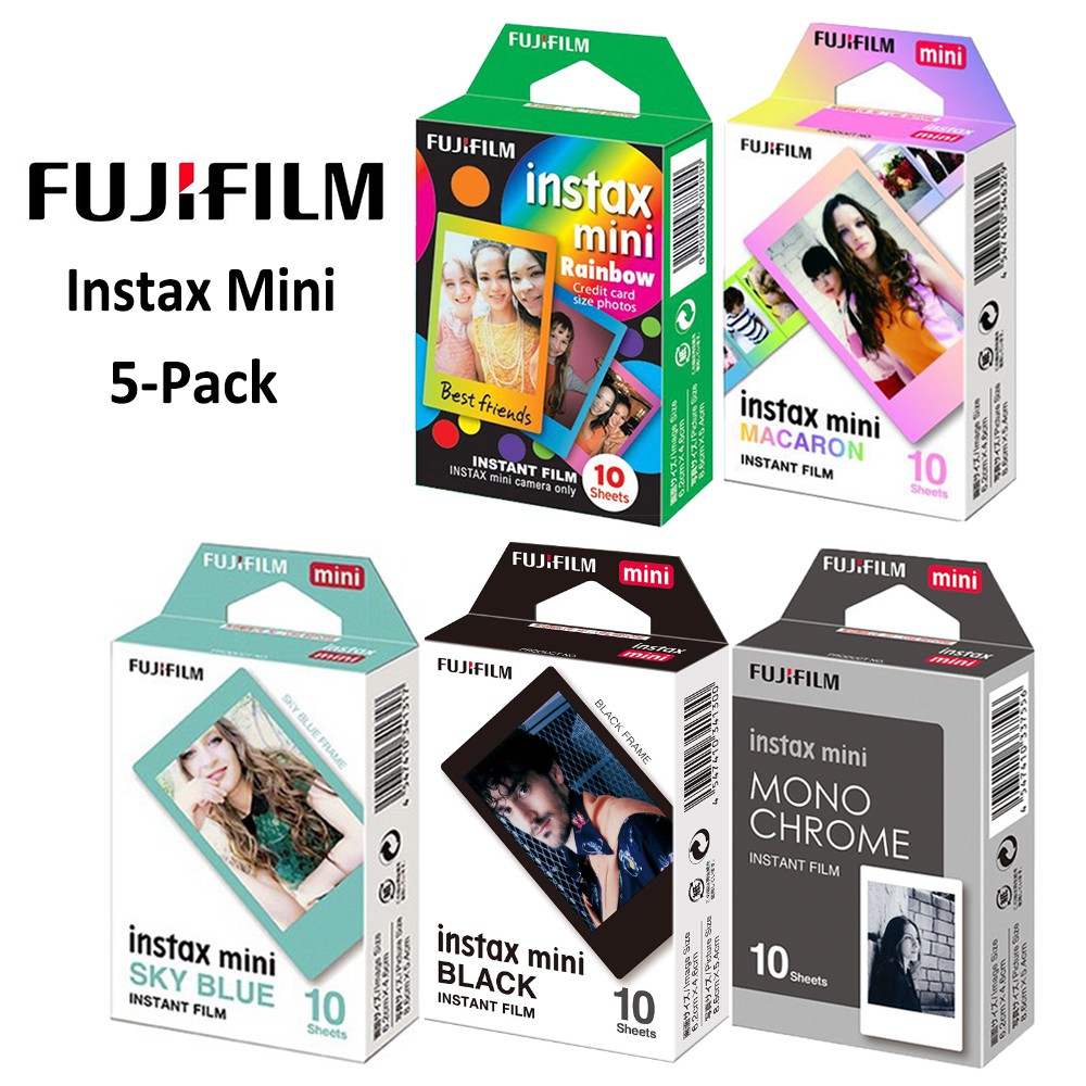 Fujifilm Instax Mini 8 9 11 40 Liplay Camera Link Printer 50 Sheet Instant Film Photos Shopee Philippines