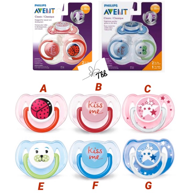 philips avent orthodontic pacifier