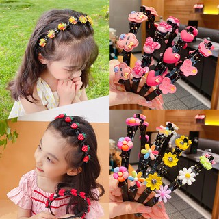 Children's Braided Hair Band Press Hair Headdress Shredded Hair Artifact Hair Accessories Cute Hair Accessories Headbands TCH #4