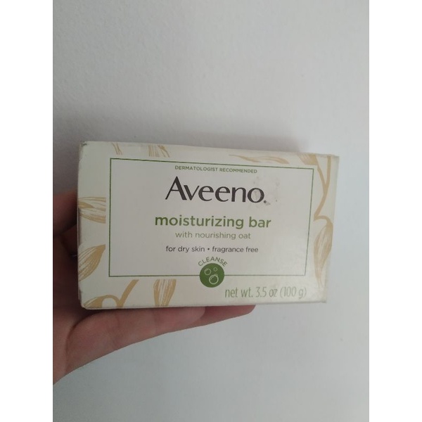 Aveeno Moisturizing Bar soap 100g Shopee Philippines