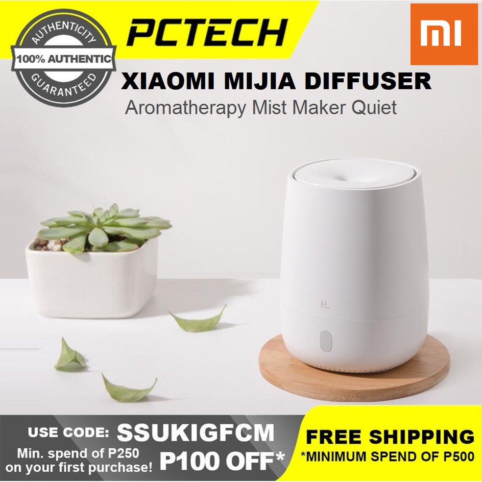 Xiaomi HL Mini Air Aromatherapy Diffuser Portable Humidifier air Purifier Portable Shopee