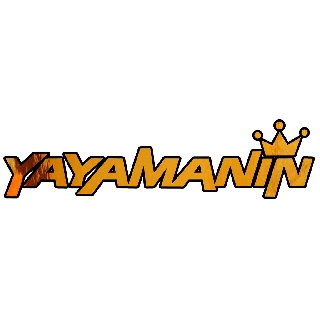 YAYAMANIN DECAL CHROME STICKER  DIE CUT MOTORCYCLE CAR  