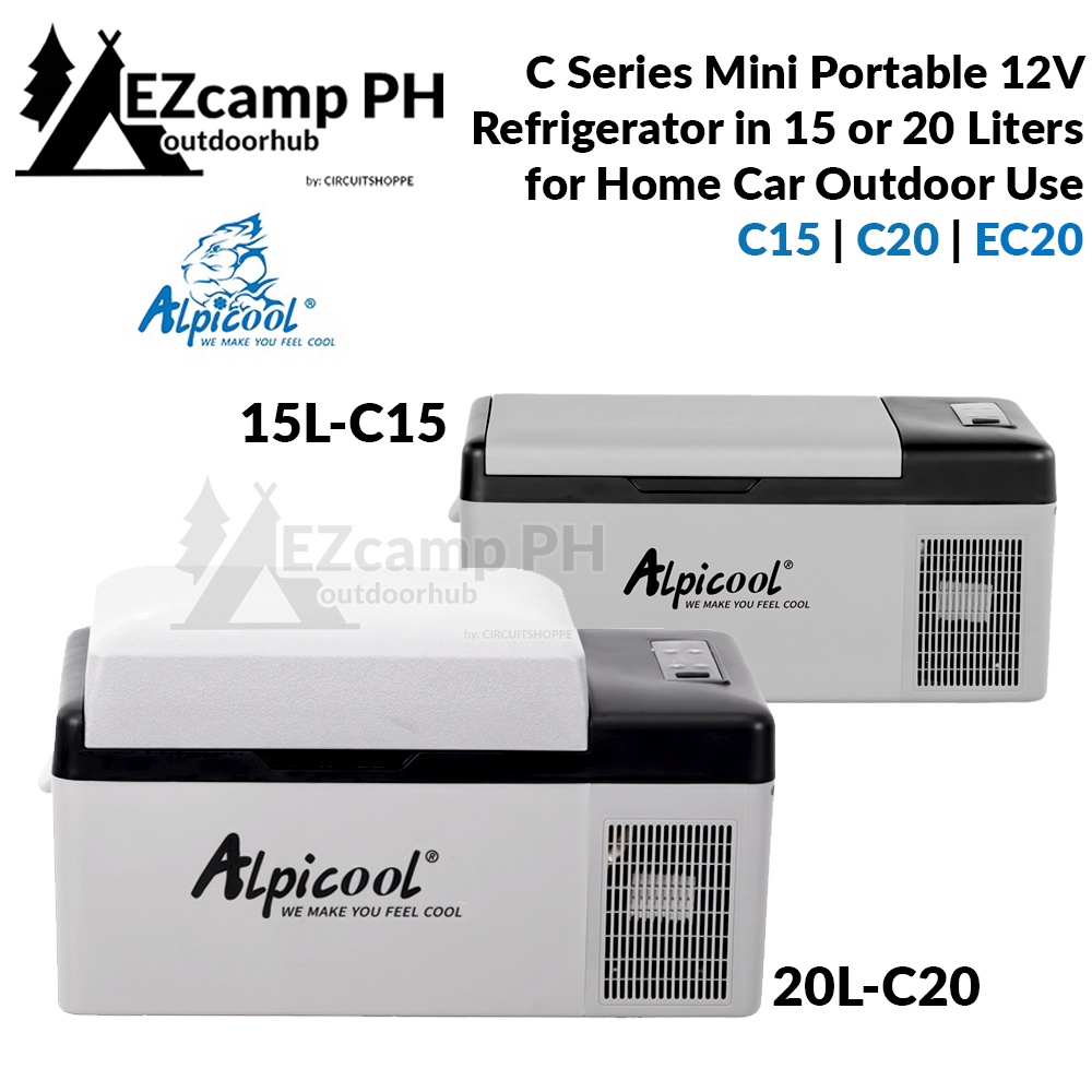 ALPICOOL C EC Series Portable Mini Car Camping Home Refrigerator Cooler