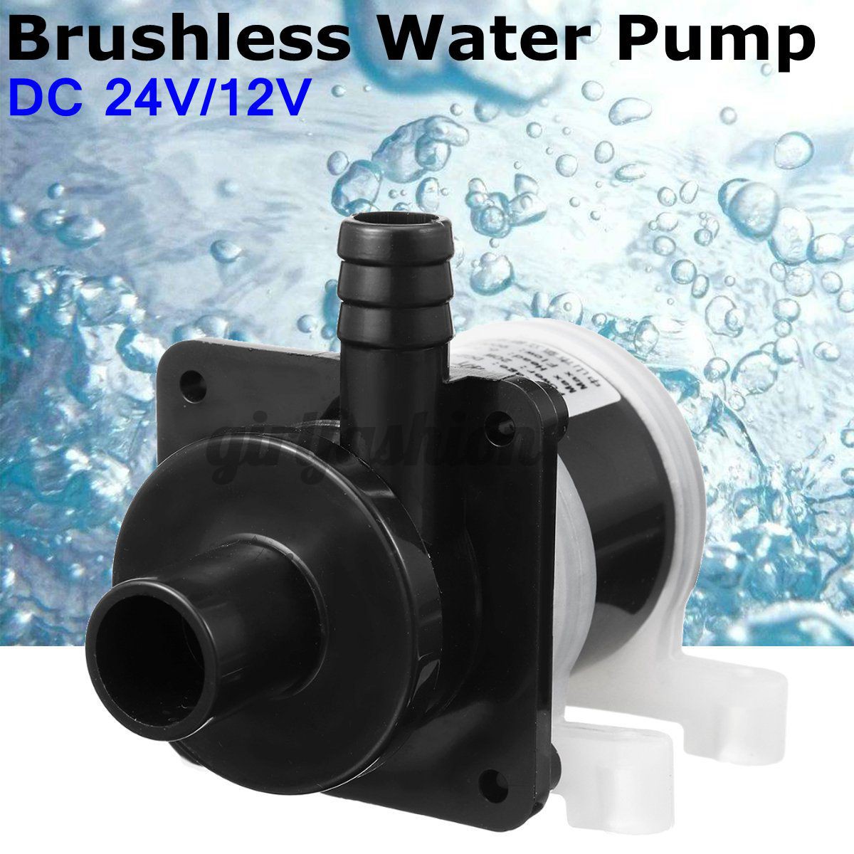 【High Quality】DC 12V Brushless Water Pump Aquarium Water Feature Fish ...