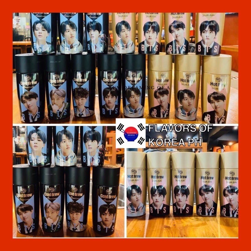 BTS COFFEE / COMPLETE MEMBER / BRAND NEW / HOT BREW / COLD