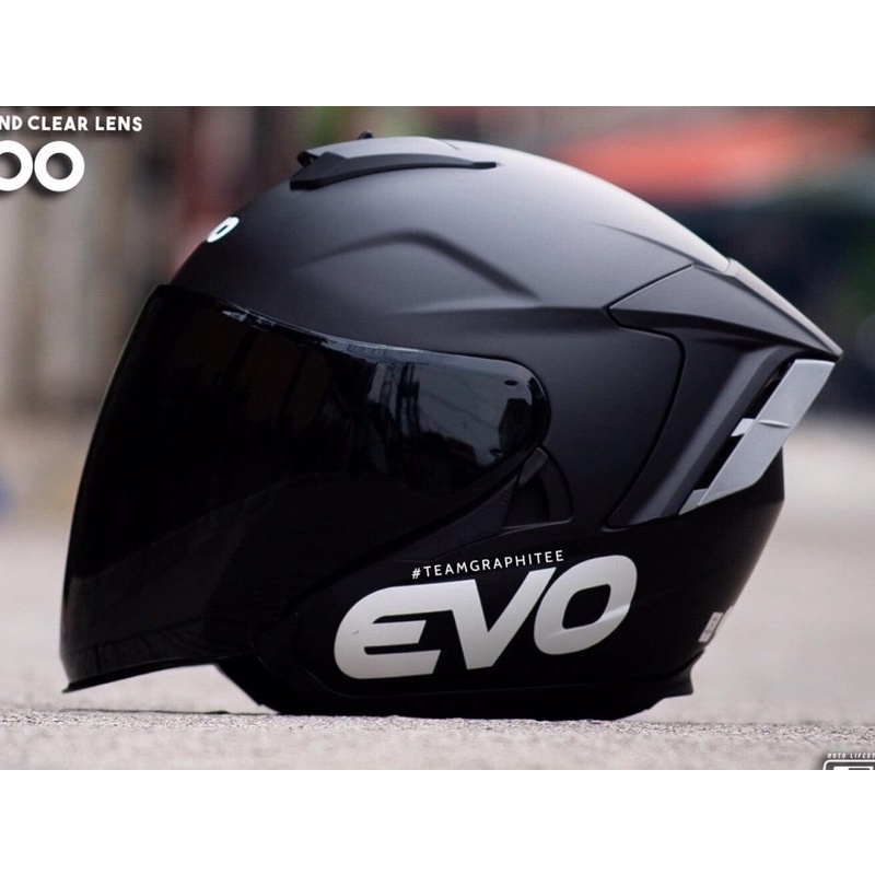 EVO Helmet RX5 half face matte black small Shopee Philippines