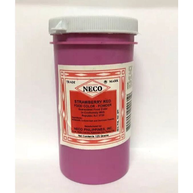 Strawberry Red Food Color 125gms | Shopee Philippines