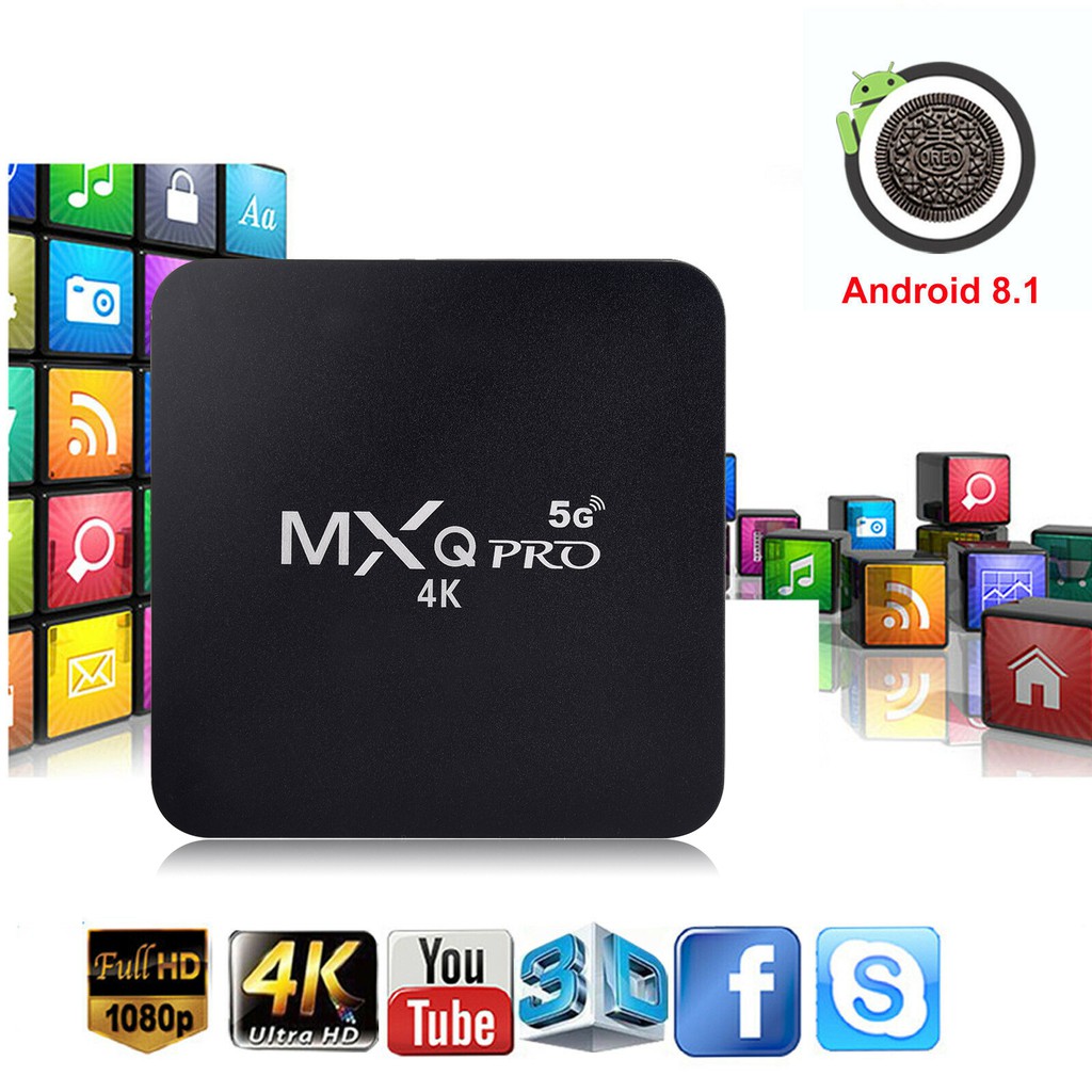 MXQ 5G 4K Android Ultra HD TV Box + I8 Mini Keyboard 2.4GHz color with Touchpad TV BOX 5G Version #5