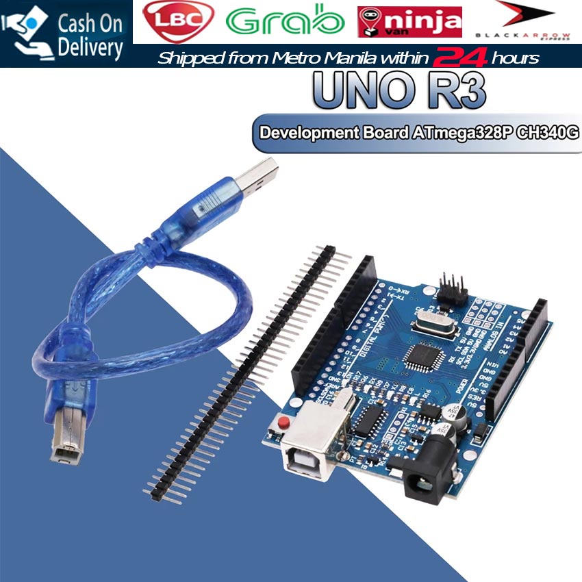 UNO R3 Microcontroller Atmega32u4 Development Board With USB Cable For ...