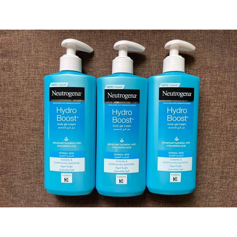Neutrogena Hydro Boost Body Gel Cream 250ml Shopee Philippines