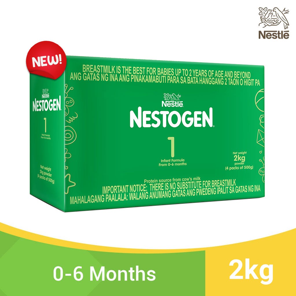 Nestogen 1 Infant Formula For Children 0 6 Months 2kg Shopee Philippines