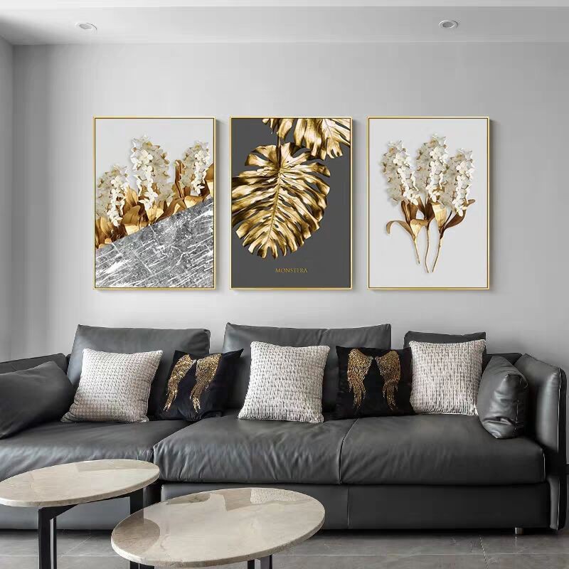 Modern Painting Golden Plant Living Room Wall Art Design Canvas Paintings Home Decor Poster Unframed Ee Philippines - Popular Paintings For Home Decor