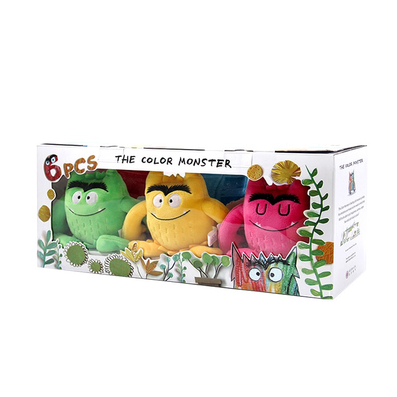 the colour monster soft toy