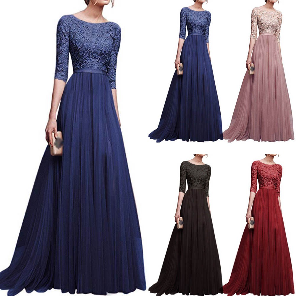 Sexylife Long Evening Dress  Women Formal  Dress  Prom  Gown 